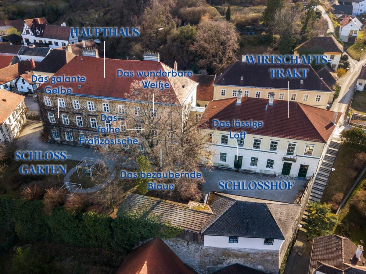 קרמס אן דר דונאו Schloss Hollenburg Aparte Apartments מראה חיצוני תמונה